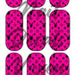 Bunny - Pink Designer Waterslide Nail Decals - Nail Wraps - Nail Designs - Nail Art
