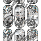 Diamonds Waterslide Nail Decals - Nail Wraps - Nail Designs - Nail Art