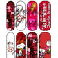 Peanut's - Valentines Day Waterslide Nail Decals - Nail Wraps - Nail Designs - Nail Art