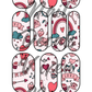 Valentine's Day - Love Waterslide Nail Decals - Nail Wraps - Nail Designs - Nail Art
