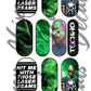 Green Velvet - EDM DJ Waterslide Nail Decals - Nail Wraps - Nail Designs - Nail Art