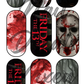 Jason Voorhees - Friday The 13th - Movie Waterslide Nail Decals - Nail Wraps - Nail Designs - Nail Art