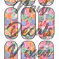 Candy Hearts - Valentines Day Waterslide Nail Decals - Nail Wraps - Nail Designs - Nail Art